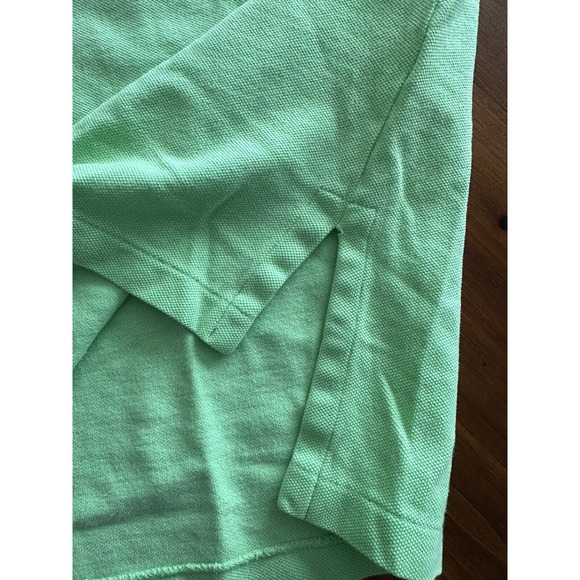 Ralph Lauren Polo Golf Shirt Custom Fit XL Lime Green w/Hot Pink Pony - Picture 7 of 9